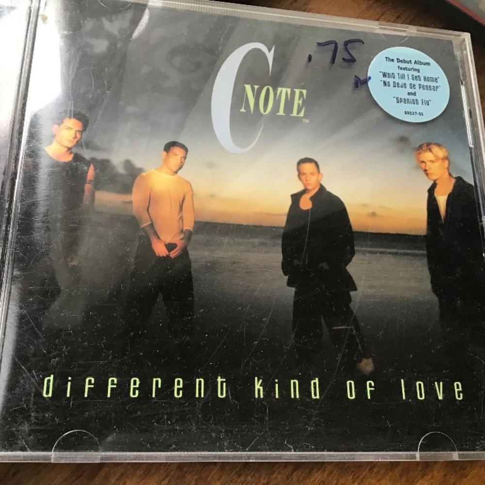 C NOTE  different kind of love Music CD